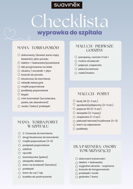 Checklista wyprawka - podgląd dokumentu