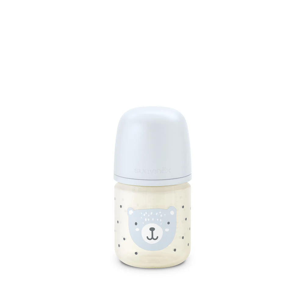 Butelka szklana SX Pro 120 ml, przepływ ultra wolny XS – niebieska | Wild & Free 1