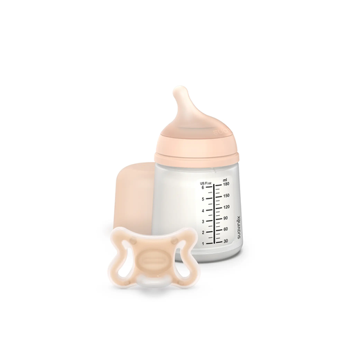 Zestaw startowy Butelka 180 ml, przepływ adaptacyjny A, Smoczek -2+2 m - fair | Zero Zero 1