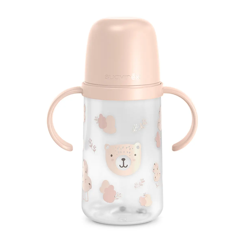 Drugi kubek z silikonowym ustnikiem 270 ml - różowy | Wild & Free 1