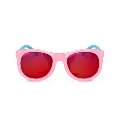 Okulary przeciwsłoneczne 24-36m różowe