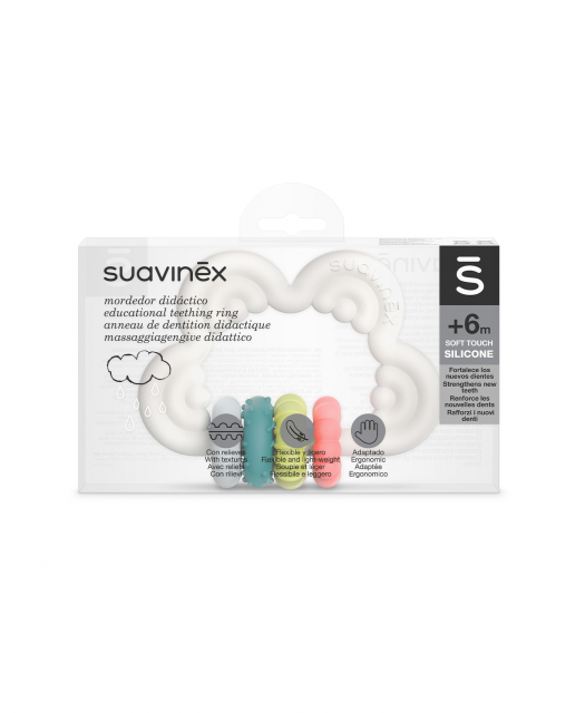 Packaging Silicone Teething Ring +6 Full Color