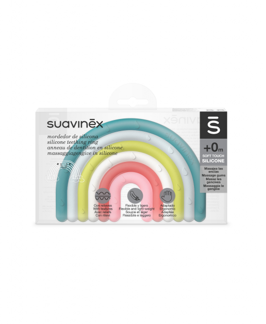 Packaging Silicone Teething Ring +0 Full Color