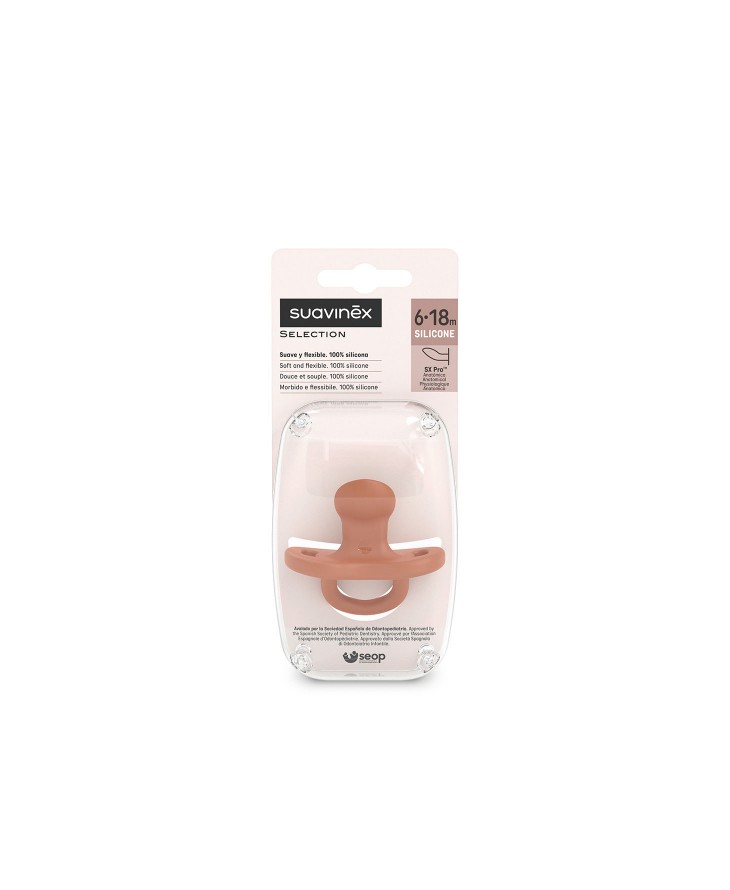 Packaging Anatomical Soother 6-18 Umber